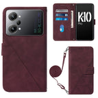For OPPO K10 Pro 5G / Wine Red