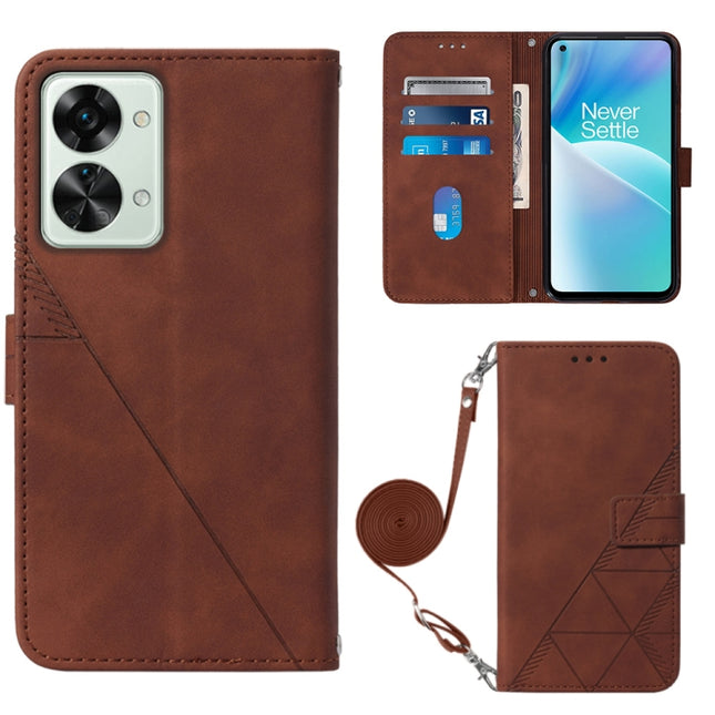Crossbody 3D Embossed Flip Leather Phone Case, For OnePlus Nord 2T, For OnePlus Nord CE 2 Lite 5G, For OnePlus Ace 5G, For Xiaomi 12 Lite