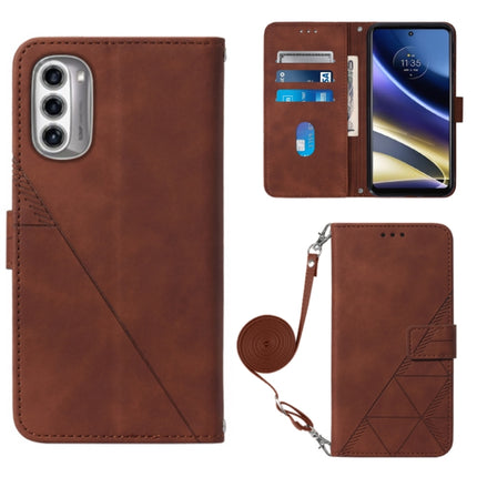 Crossbody 3D Embossed Flip Leather Phone Case, For Xiaomi Redmi Note 11T Pro, For Motorola Moto G52j 5G, For Xiaomi Poco M4 5G, For Motorola Moto E32