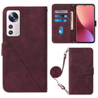 For Xiaomi 12 Lite / Wine Red