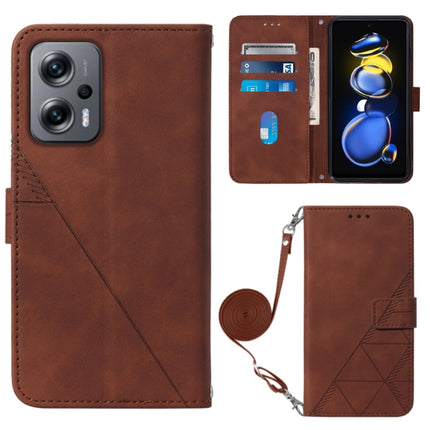 Crossbody 3D Embossed Flip Leather Phone Case, For Xiaomi Redmi Note 11T Pro, For Motorola Moto G52j 5G, For Xiaomi Poco M4 5G, For Motorola Moto E32