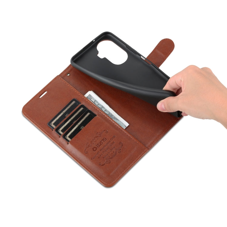 AZNS Sheepskin Texture Flip Leather Phone Case