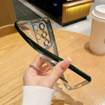Electroplated Frame MagSafe Magnetic Phone Case, For Samsung Galaxy S21+ 5G, For Samsung Galaxy S21 5G