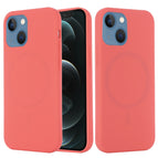 For iPhone 14 / Pink Orange