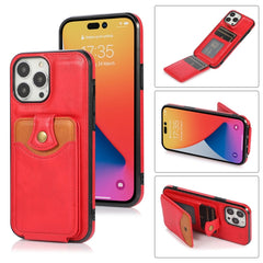 Soft Skin Wallet Bag Phone Case, For iPhone 14 Pro Max, For iPhone 14 Pro, For iPhone 14, For iPhone 14 Plus