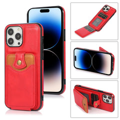 Soft Skin Wallet Bag Phone Case, For iPhone 14 Pro Max, For iPhone 14 Pro, For iPhone 14, For iPhone 14 Plus