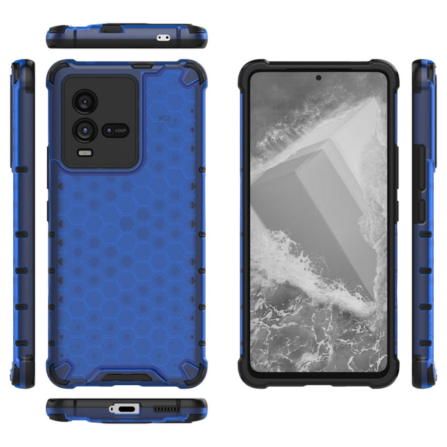 Shockproof Honeycomb PC + TPU Protective Phone Case, For vivo iQOO 10 5G, For vivo iQOO 10 Pro 5G, For vivo Y77 5G