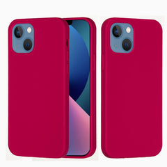 Solid Color Silicone Phone Case, For iPhone 14, For iPhone 14 Plus