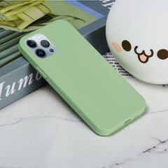 Solid Color Silicone Phone Case, For iPhone 14 Pro, For iPhone 14 Pro Max