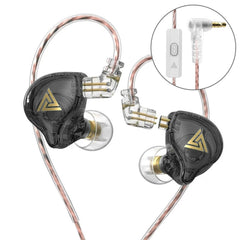 QKZ AK6 PLUS HiFi Bass Detachable Audio Cable Dynamic Heavy Bass Wired Earphone