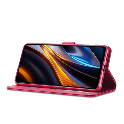 LC.IMEEKE Calf Texture Leather Phone Case, For Xiaomi Poco X4 GT 5G