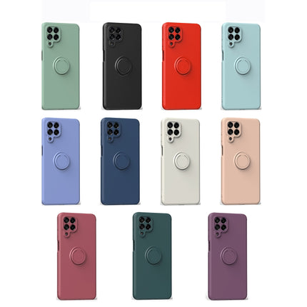 Ring Kickstand Silicone Phone Case, For Samsung Galaxy M53 5G, For Samsung Galaxy Note20 Ultra