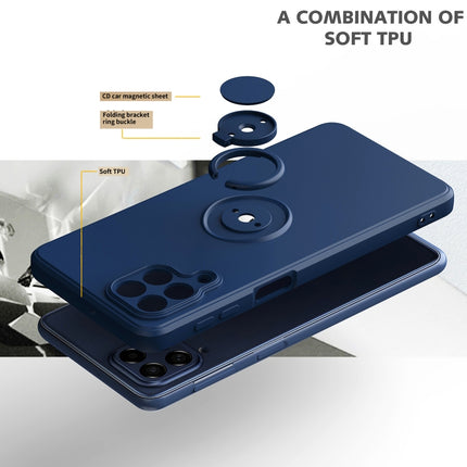 Ring Kickstand Silicone Phone Case, For Samsung Galaxy M53 5G, For Samsung Galaxy Note20 Ultra