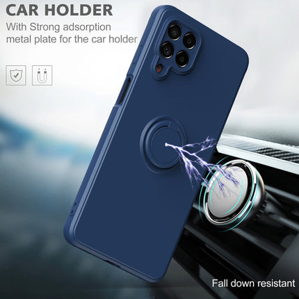 Ring Kickstand Silicone Phone Case, For Samsung Galaxy M53 5G, For Samsung Galaxy Note20 Ultra