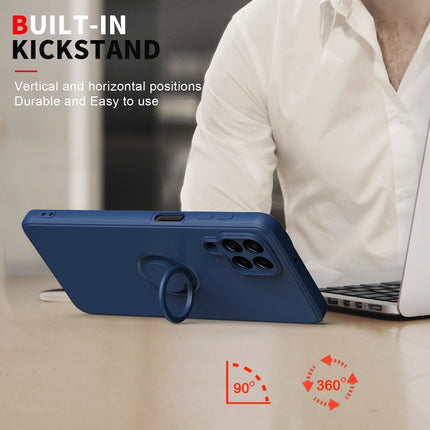 Ring Kickstand Silicone Phone Case, For Samsung Galaxy M53 5G, For Samsung Galaxy Note20 Ultra