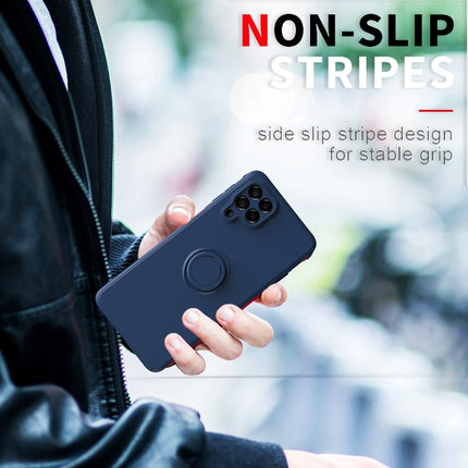 Ring Kickstand Silicone Phone Case, For Samsung Galaxy M53 5G, For Samsung Galaxy Note20 Ultra