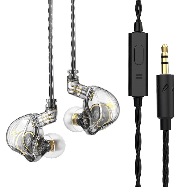 QKZ ZXT Sports In-ear Wired Control Plug HIFI Stereo Stage Monitor Earphone
