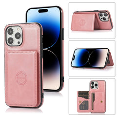 Calf Texture Magnetic Card Bag Case, For iPhone 14 Pro Max, For iPhone 14 Pro, For iPhone 14, For iPhone 14 Plus