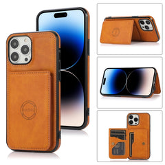 Calf Texture Magnetic Card Bag Case, For iPhone 14 Pro Max, For iPhone 14 Pro, For iPhone 14, For iPhone 14 Plus