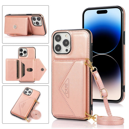 Cross-body Card Bag Phone Case, For iPhone 14 Pro Max, For iPhone 14 Pro, For iPhone 14, For iPhone 14 Plus