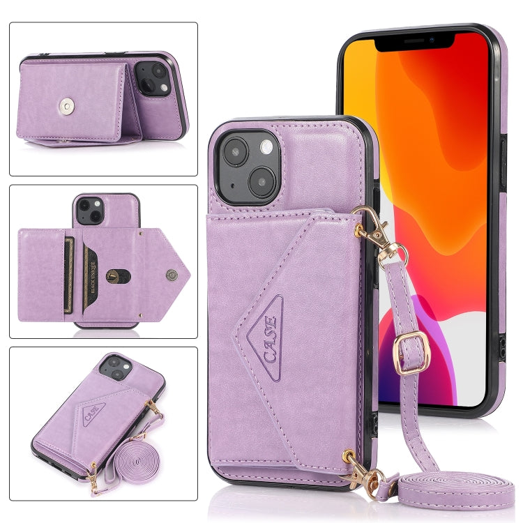 Cross-body Card Bag Phone Case, For iPhone 14 Pro Max, For iPhone 14 Pro, For iPhone 14, For iPhone 14 Plus