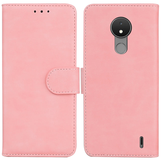 Skin Feel Pure Color Flip Leather Phone Case, For Nokia C21, For Nokia G11 Plus, For OPPO A57 2022 4G