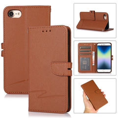 Cross Texture Horizontal Flip Leather Phone Case, For iPhone SE 2022 / SE 2020 / 8 / 7, For iPhone X/XS, For iPhone XR, For iPhone XS Max, For iPhone 11