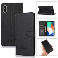 Cross Texture Horizontal Flip Leather Phone Case, For iPhone SE 2022 / SE 2020 / 8 / 7, For iPhone X/XS, For iPhone XR, For iPhone XS Max, For iPhone 11