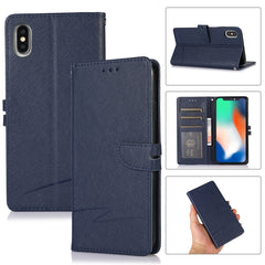 Cross Texture Horizontal Flip Leather Phone Case, For iPhone SE 2022 / SE 2020 / 8 / 7, For iPhone X/XS, For iPhone XR, For iPhone XS Max, For iPhone 11