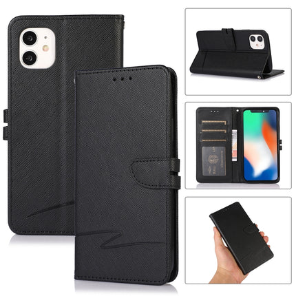 Cross Texture Horizontal Flip Leather Phone Case, For iPhone 11