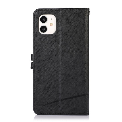 Cross Texture Horizontal Flip Leather Phone Case, For iPhone 11