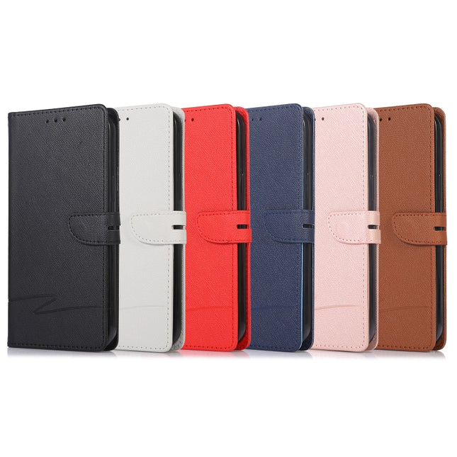 Cross Texture Horizontal Flip Leather Phone Case, For iPhone 11