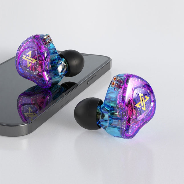 QKZ AK6 MAX In-ear Dynamic Subwoofer Wire-controlled Earphone, Standard Version, with Mic Version