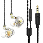 with Mic Version / Transparent White