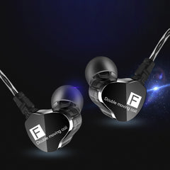 🔥 Introductory Offer QKZ F910 In-Ear Subwoofer Dual Dynamic Earphone