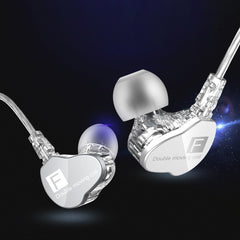 🔥 Introductory Offer QKZ F910 In-Ear Subwoofer Dual Dynamic Earphone