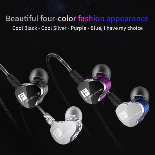 🔥 Introductory Offer QKZ F910 In-Ear Subwoofer Dual Dynamic Earphone