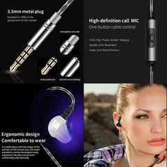 🔥 Introductory Offer QKZ F910 In-Ear Subwoofer Dual Dynamic Earphone