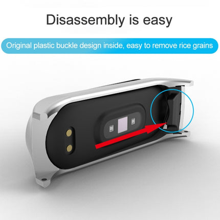 Milanese Metal Watch Band, For Xiaomi Mi Band 7