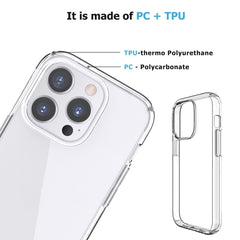 Crystal Clear Phone Case, For iPhone 14 Pro Max, For iPhone 14 Pro, For iPhone 14