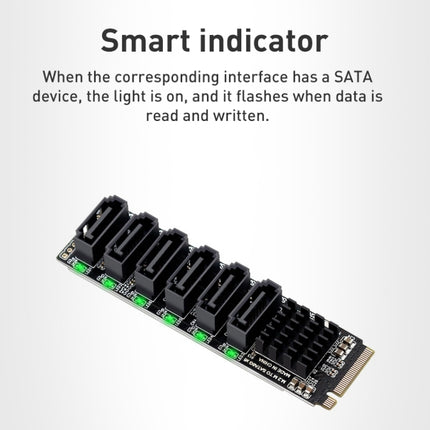 M2 M-EKY PCIE 3.0 auf SATA 6G Adapter