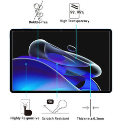 9H 0.3mm Explosion-proof Tempered Glass Film, For Realme Pad X(1 PC)