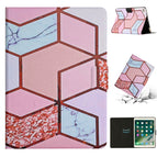 For iPad Air / Air 2 / 9.7 2018 / 2017 / Splicing Marble