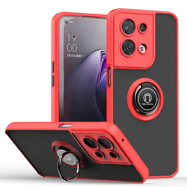 Q Shadow 1 Series TPU + PC Phone Case with Ring Holder, For OPPO Reno8, For Motorola Moto G52, For TCL Stylus 5G