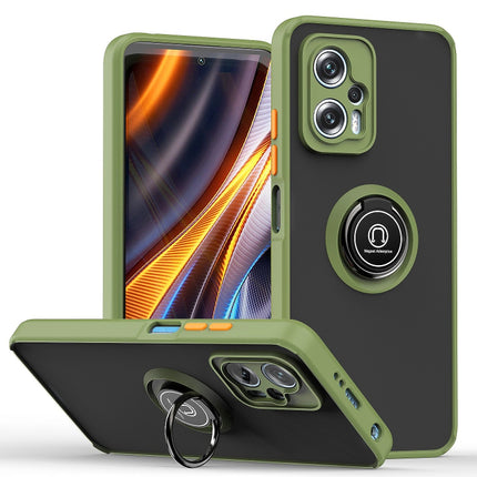 Q Shadow 1 Series TPU + PC Phone Case with Ring Holder, For Samsung Galaxy Xcover6 Pro, For Xiaomi 12 Lite, For Xiaomi Poco X4 GT