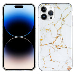 IMD Marble TPU Phone Case, For iPhone 14, For iPhone 14 Plus, For iPhone 14 Pro, For iPhone 14 Pro Max