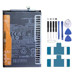 BN53 4820 mAh Li-Polymer Battery Replacement For Xiaomi Redmi Note 9 Pro 5G, BM37, BN51, BM52, BM4M, BM4Q, BN56, BM55, BN53, BN62, BM54, BM4X, BM4Y, BM57, BN59, BP42, 38, BP44, BM5A, BP47, BN66, BM58, BP43, BN57, BS01FA