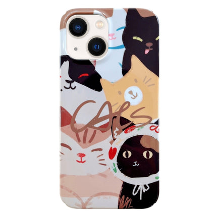 Painted Pattern PC Phone Case, For iPhone 13, For iPhone 13 Pro