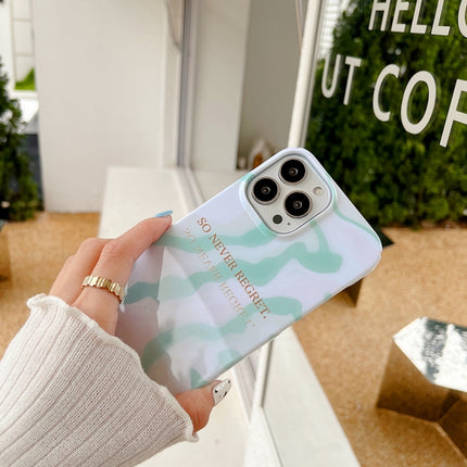 Painted Pattern PC Phone Case, For iPhone 13 Pro Max, For iPhone 12