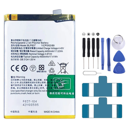 BLP855 4500 mAh Li-Polymer Battery Replacement For OPPO Reno6 Pro 5G / K9 Pro, BLP805, BLP851, BLP831, BLP851 For OPPO F19 / F19s, BLP757, BLP751, BLP731, BLP729, BLP723, BLP713, BLP693, BLP777, BLP799, BLP803, BLP807, BLP877, BLP841, BLP837, BLP809   ...